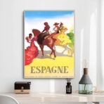 affiche vintage espagne