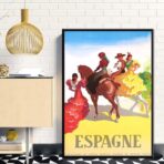 affiche vintage espagne