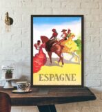 affiche vintage espagne