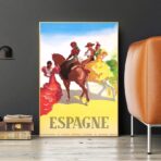 affiche vintage espagne