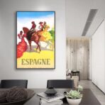 affiche vintage espagne
