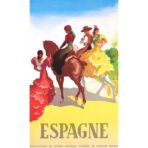 affiche vintage espagne