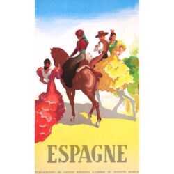 affiche vintage espagne
