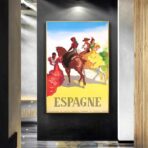affiche vintage espagne