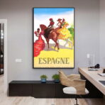 affiche vintage espagne