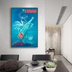 affiche vintage evian