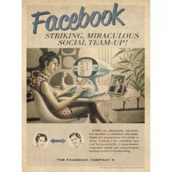 affiche vintage facebook