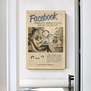 affiche vintage facebook