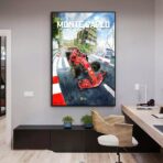 affiche vintage ferrari