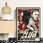 affiche vintage fight club