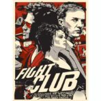 affiche vintage fight club