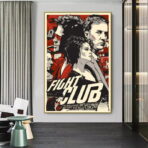 affiche vintage fight club