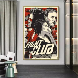 affiche vintage fight club
