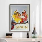 affiche vintage flamenco