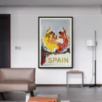 affiche vintage flamenco