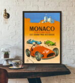 affiche vintage formule 1