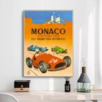 affiche vintage formule 1