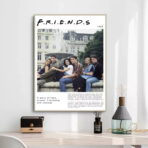 affiche vintage friends