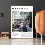 affiche vintage friends