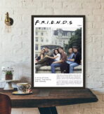 affiche vintage friends
