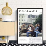 affiche vintage friends