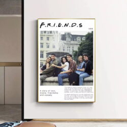 affiche vintage friends