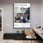 affiche vintage friends