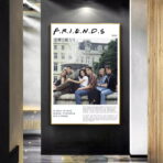 affiche vintage friends