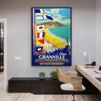 affiche vintage granville