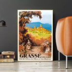 affiche vintage grasse