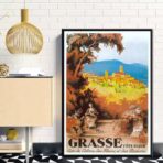 affiche vintage grasse