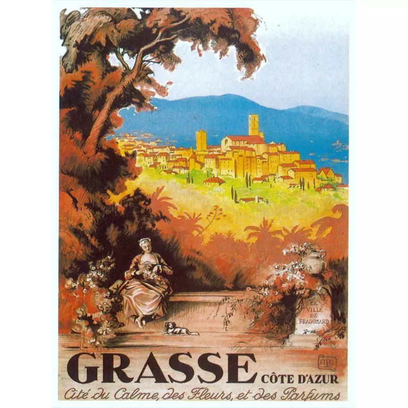 affiche-vintage-grasse_2 affiche vintage grasse