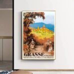 affiche vintage grasse