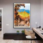 affiche vintage grasse