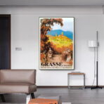 affiche vintage grasse