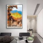 affiche vintage grasse