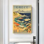 affiche vintage Grèce