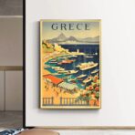 affiche vintage Grèce