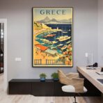 affiche vintage Grèce