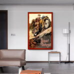 affiche vintage harley davidson