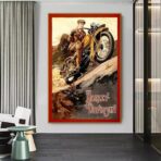 affiche vintage harley davidson