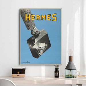 affiche vintage hermes