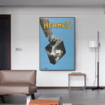 affiche vintage hermes