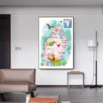 affiche vintage ile maurice