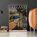 affiche vintage irlande