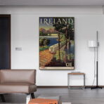 affiche vintage irlande