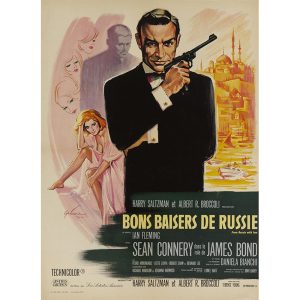 affiche vintage james bond