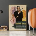 affiche vintage james bond