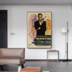 affiche vintage james bond