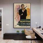 affiche vintage james bond